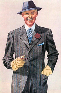 スリッポン型長手袋（1930年代）